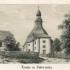 Stich der Kirche in Schwenda des Architekten J. F. Penther (1693-1749)